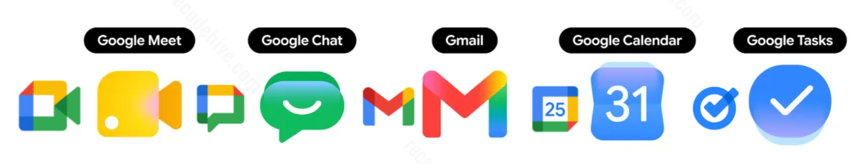 New Google Workspace app icons 2026 redesign