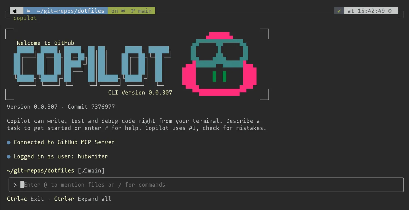 GitHub Copilot CLI banner and overview image